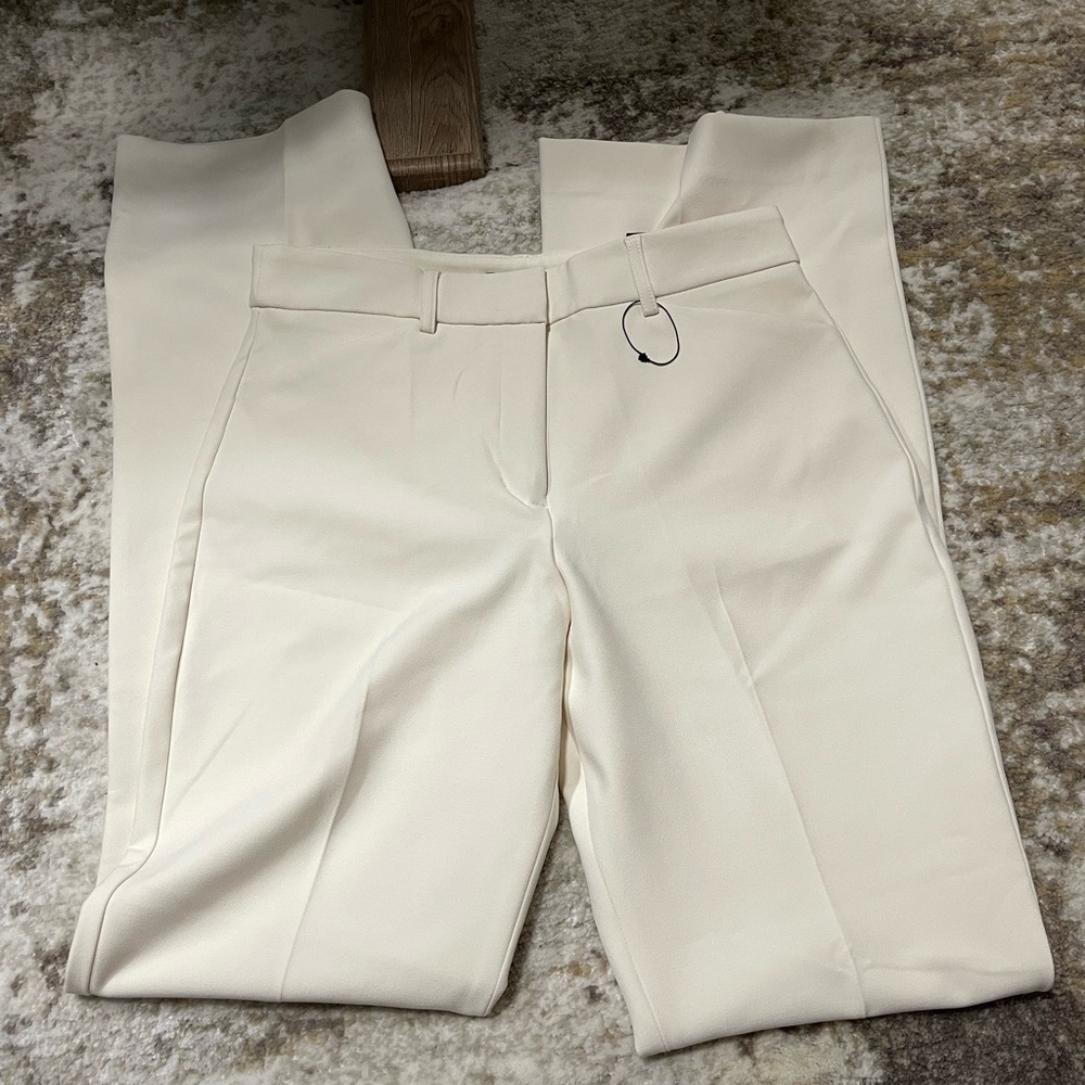 Express Cream Women's Editor Pants